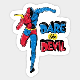 Golden Age Daredevil Sticker